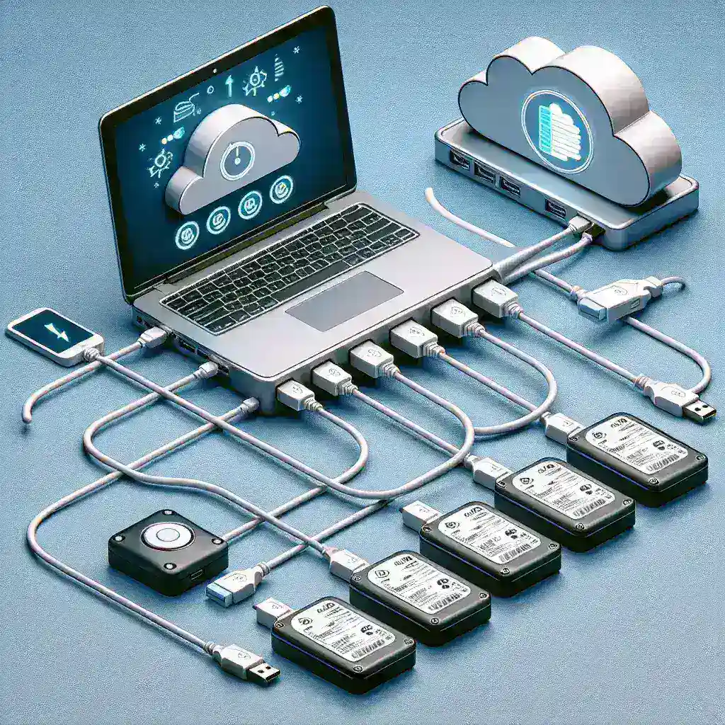 Can I Use a USB Hub to Create Backups on Multiple External Drives Simultaneously?