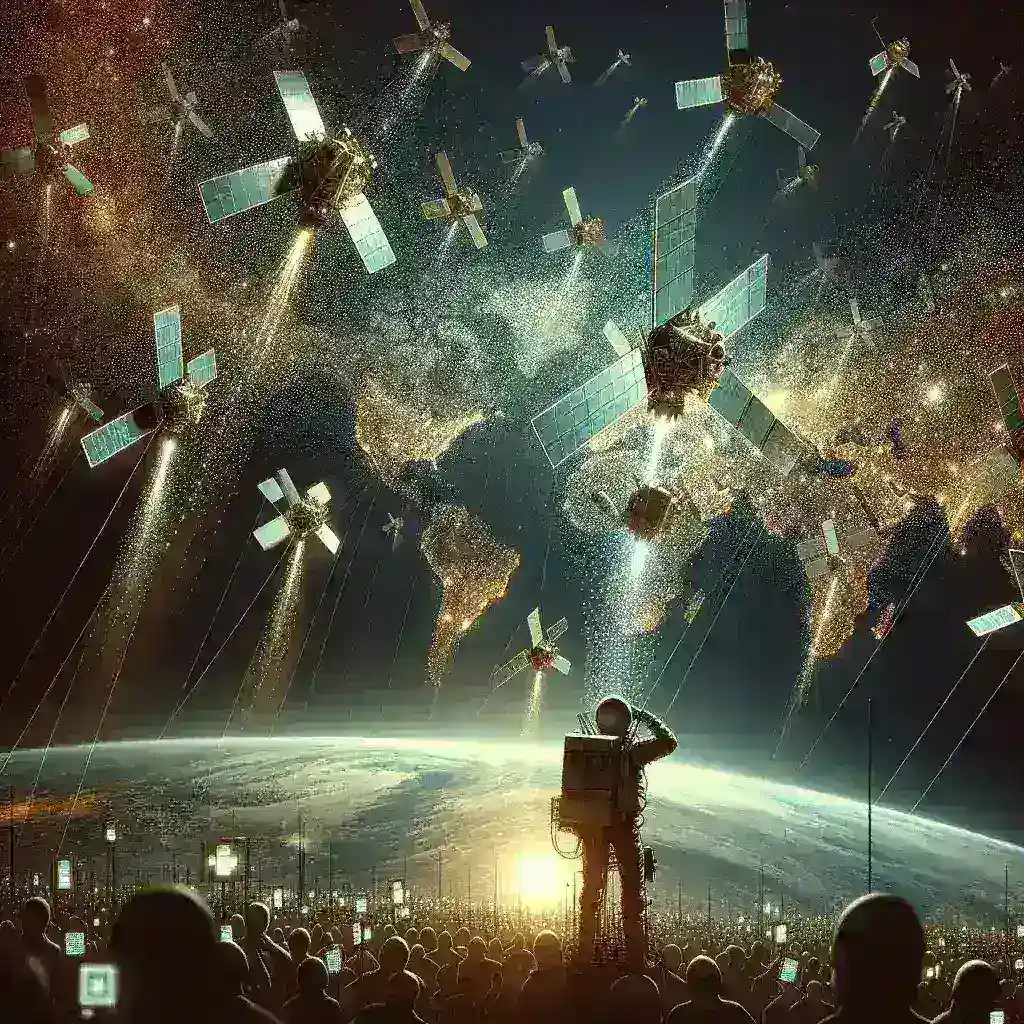"Amazon's Project Kuiper launches 27 satellites into orbit to enhance global broadband connectivity"
