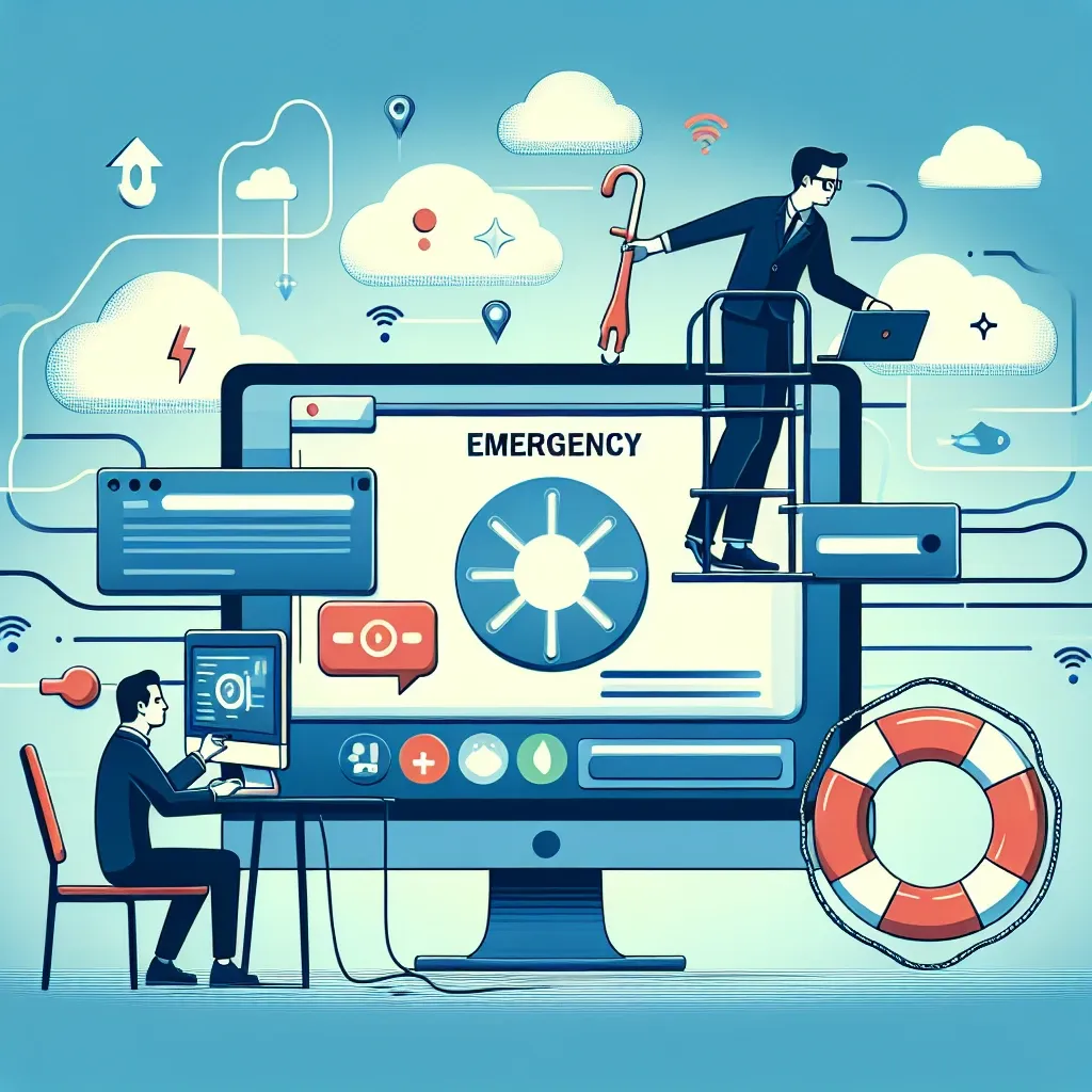 How to access emergency support from a shared hosting provider?