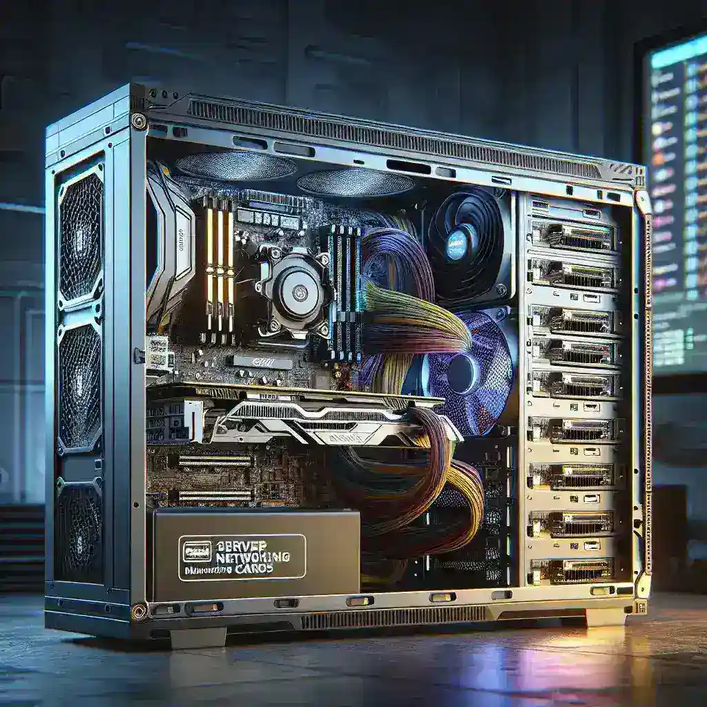 Why are some gaming PCs built with server-grade networking cards?